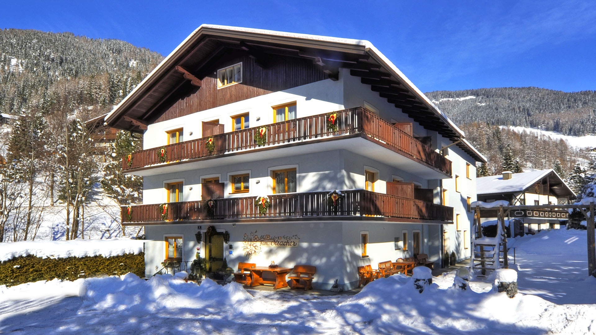 Pension Isabella - Winter in Bad Kleinkirchheim